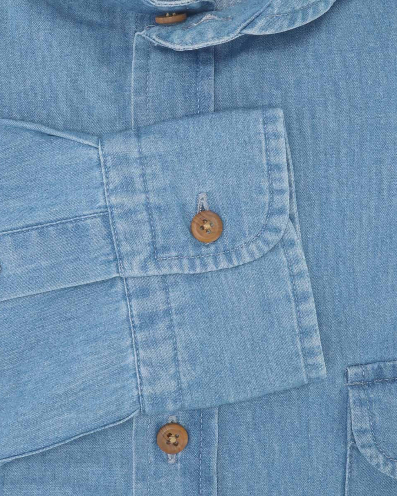 DENIM SHIRT WITH POCKET