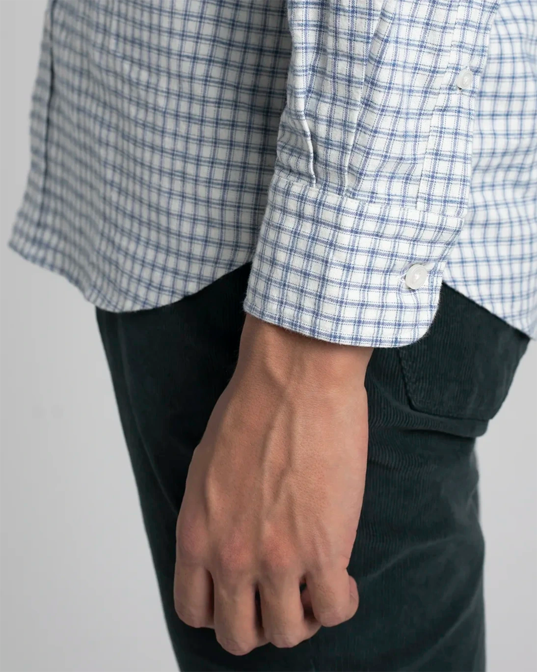 CAMISA CUADROS AZULES