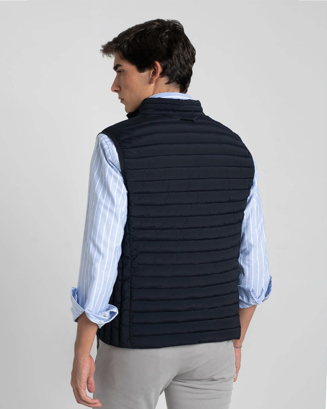 CHALECO ACOLCHADO AZUL MARINO