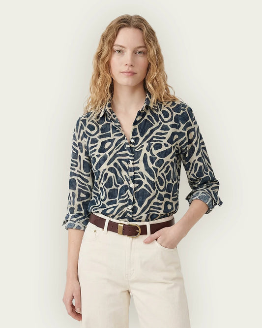 CAMISA CORAZÓN AZUL