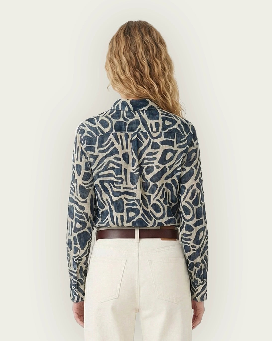 CAMISA CORAZÓN AZUL