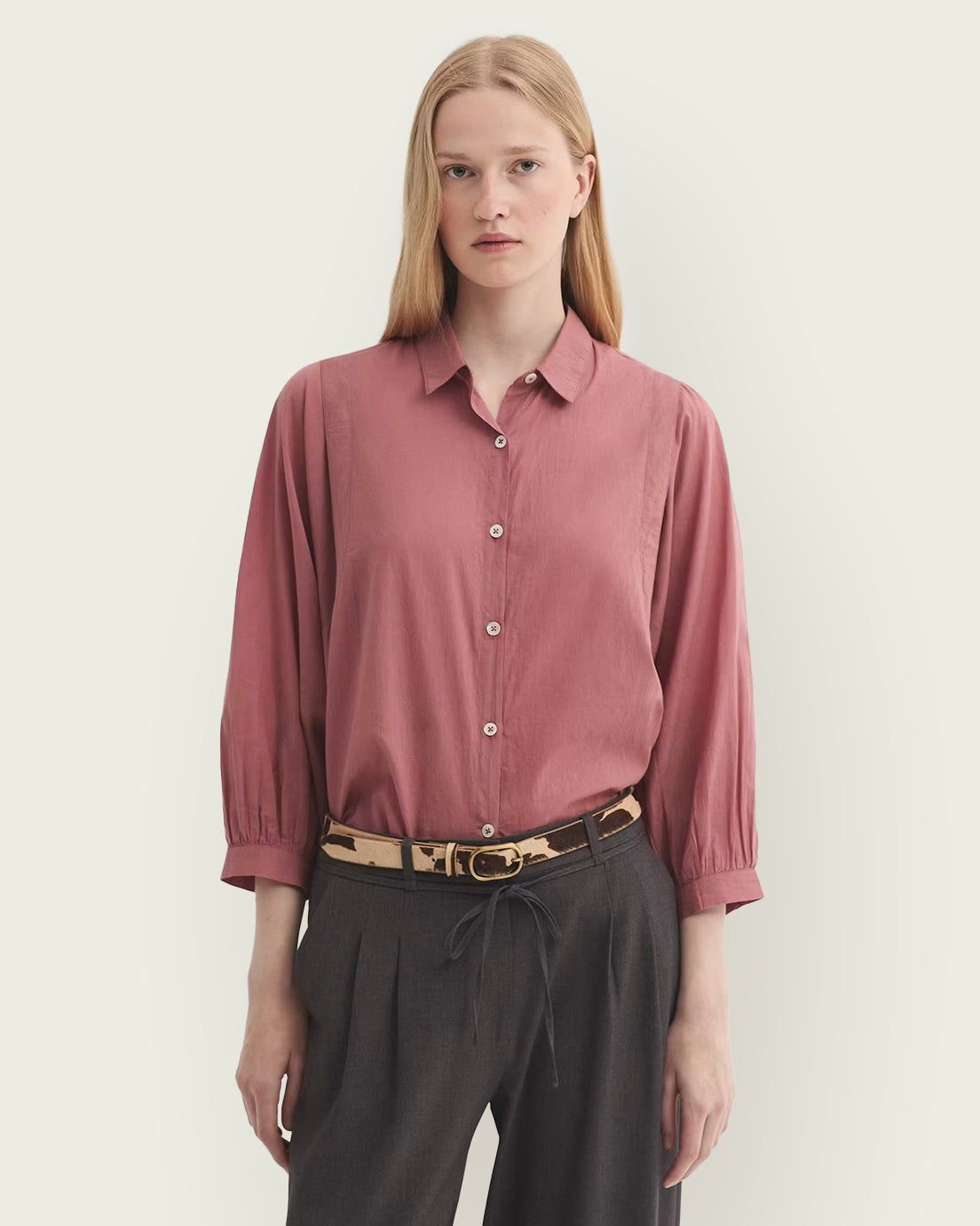 CAMISA PLIEGUES