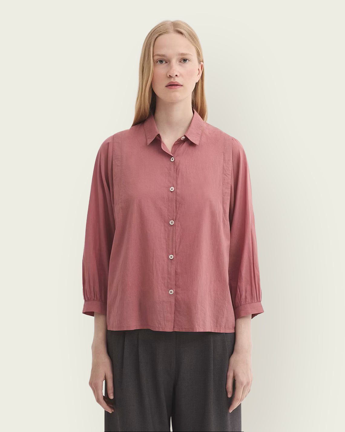 CAMISA PLIEGUES