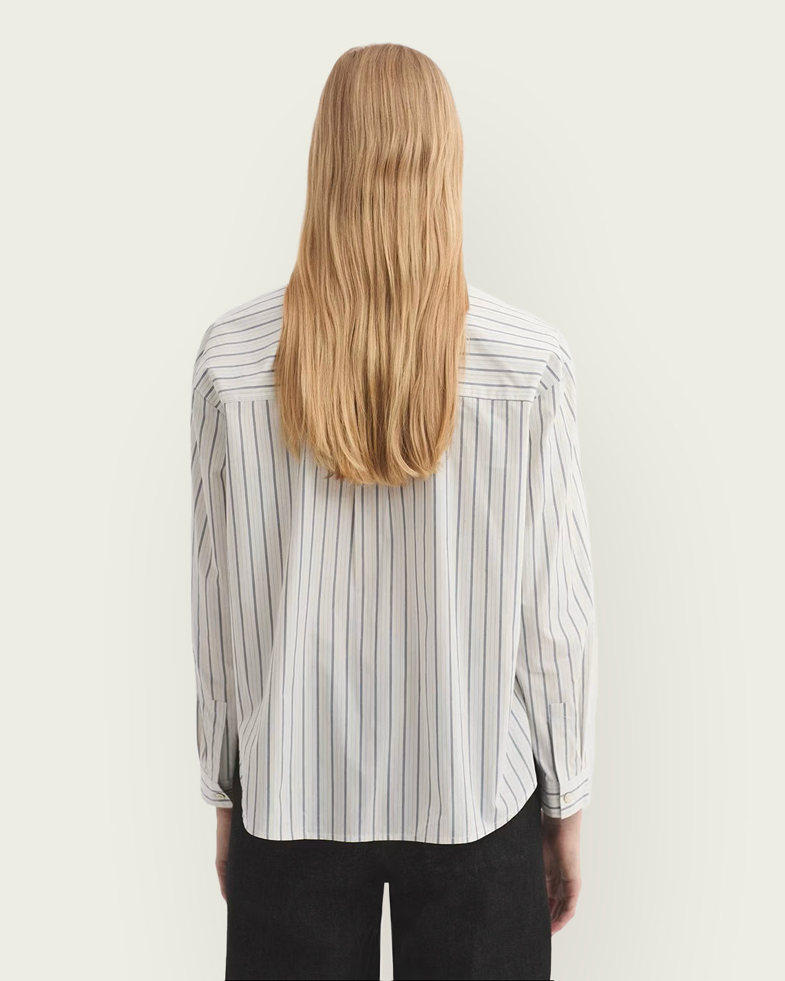 CAMISA RAYAS BLANCAS