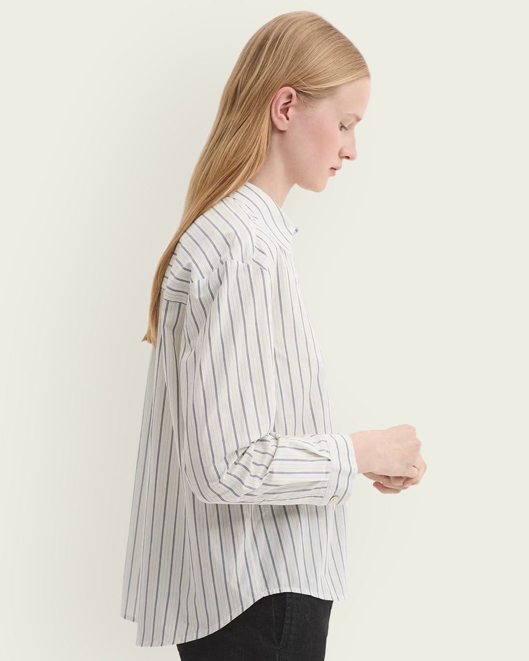 CAMISA RAYAS BLANCAS