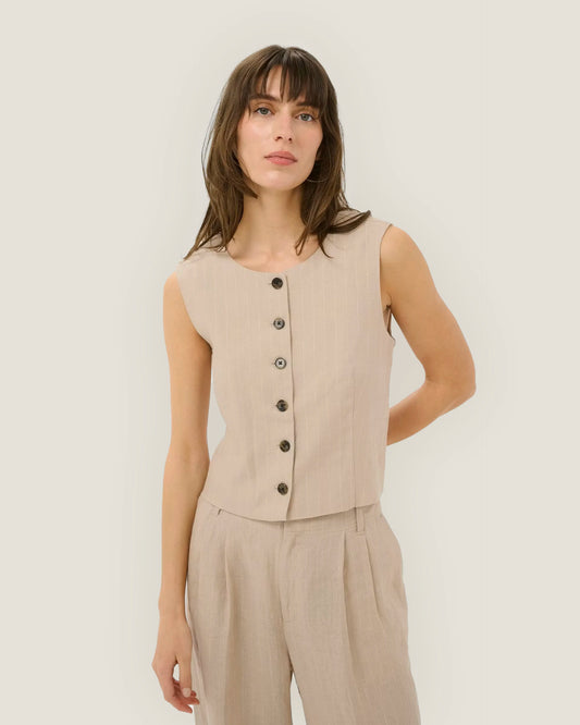 AZANIA BEIGE VEST