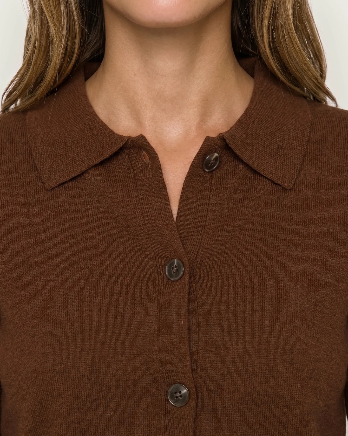 CARDIGAN GINGER CARAMELO