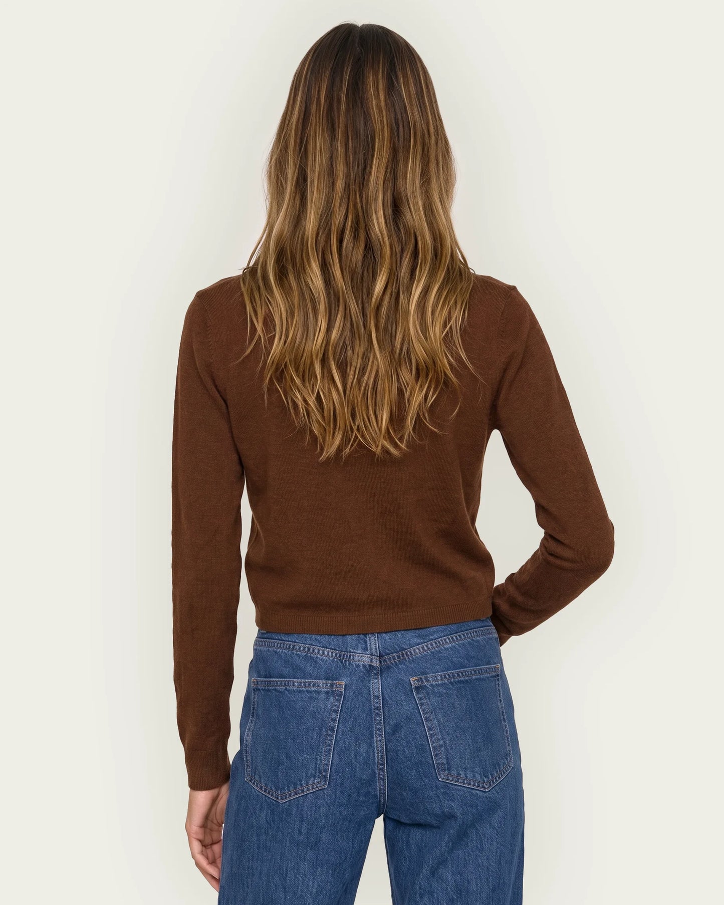 CARDIGAN GINGER CARAMELO