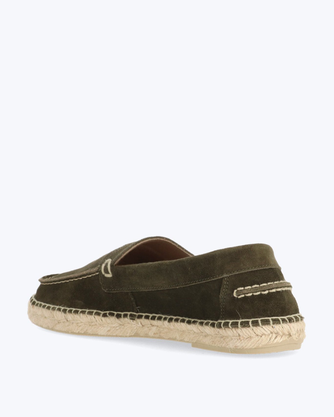 JUTE SUEDE LOAFERS