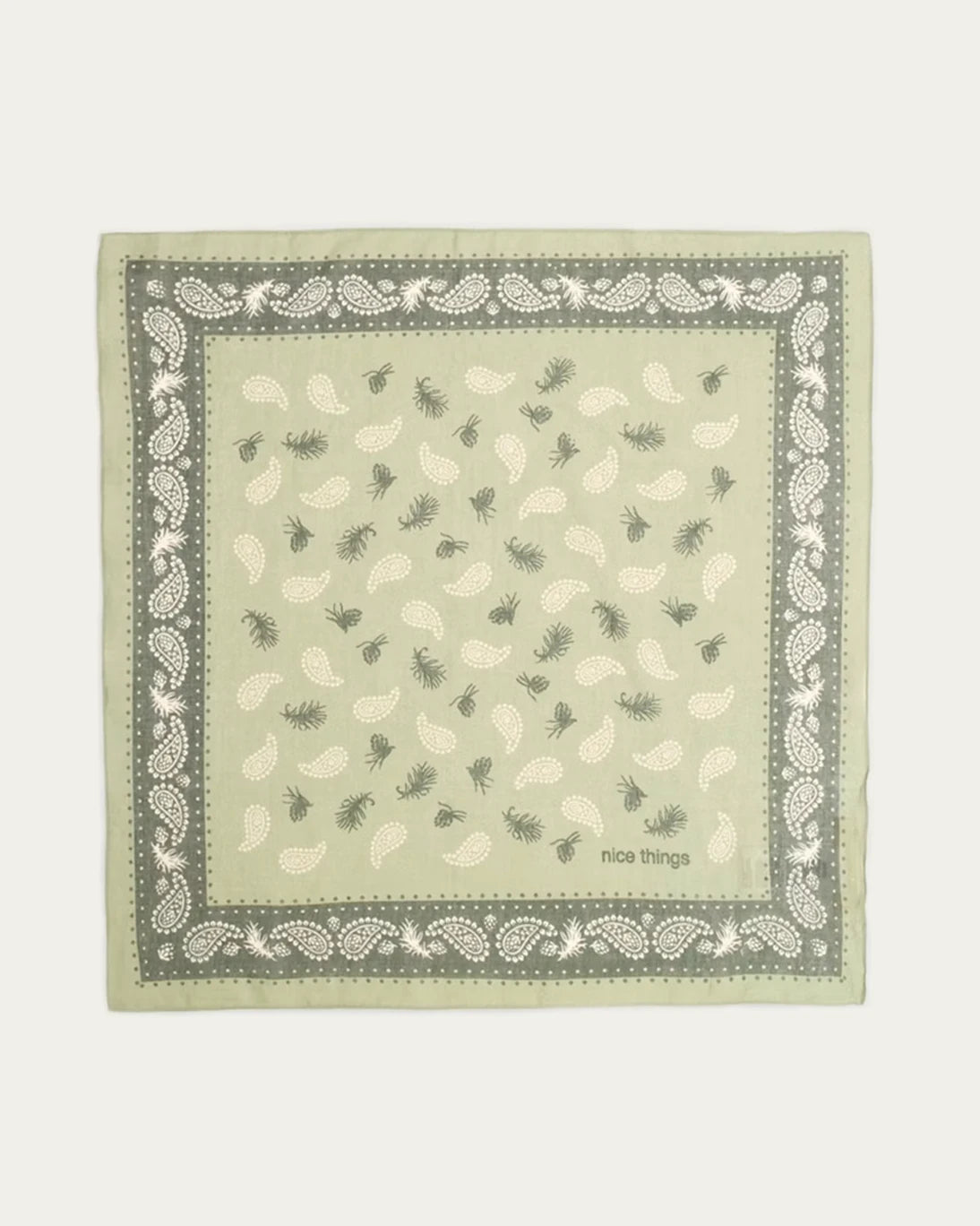 PINE BANDANA 55X55CM