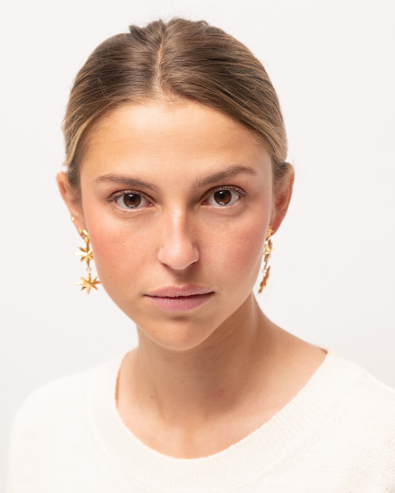 THREE STARS EARRING