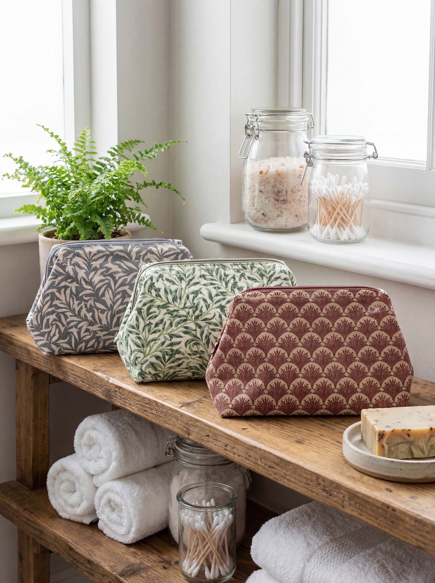 NECESER PLASTIFICADO FLOURISH 28X18X12CM