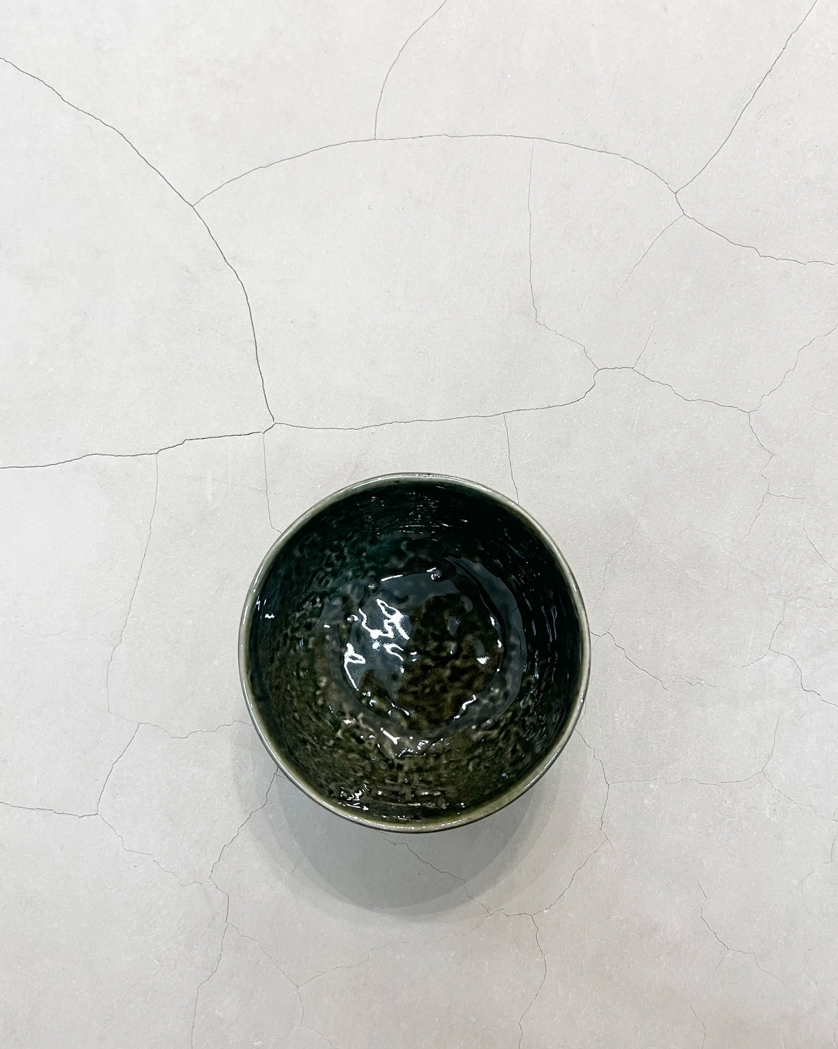 BOWL CEREAL SPIRO 12.5X6CM DARK GREEN