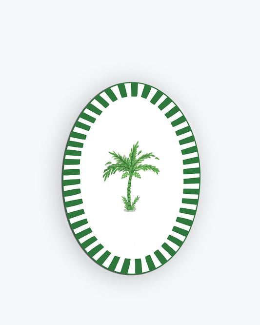 FUENTE OVAL PALMERA